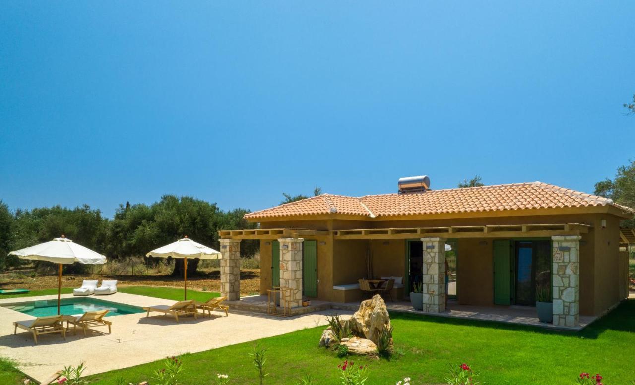 Terra Oleana Cottages Vasilikí エクステリア 写真