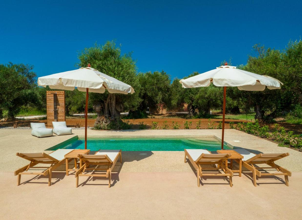 Terra Oleana Cottages Vasilikí エクステリア 写真