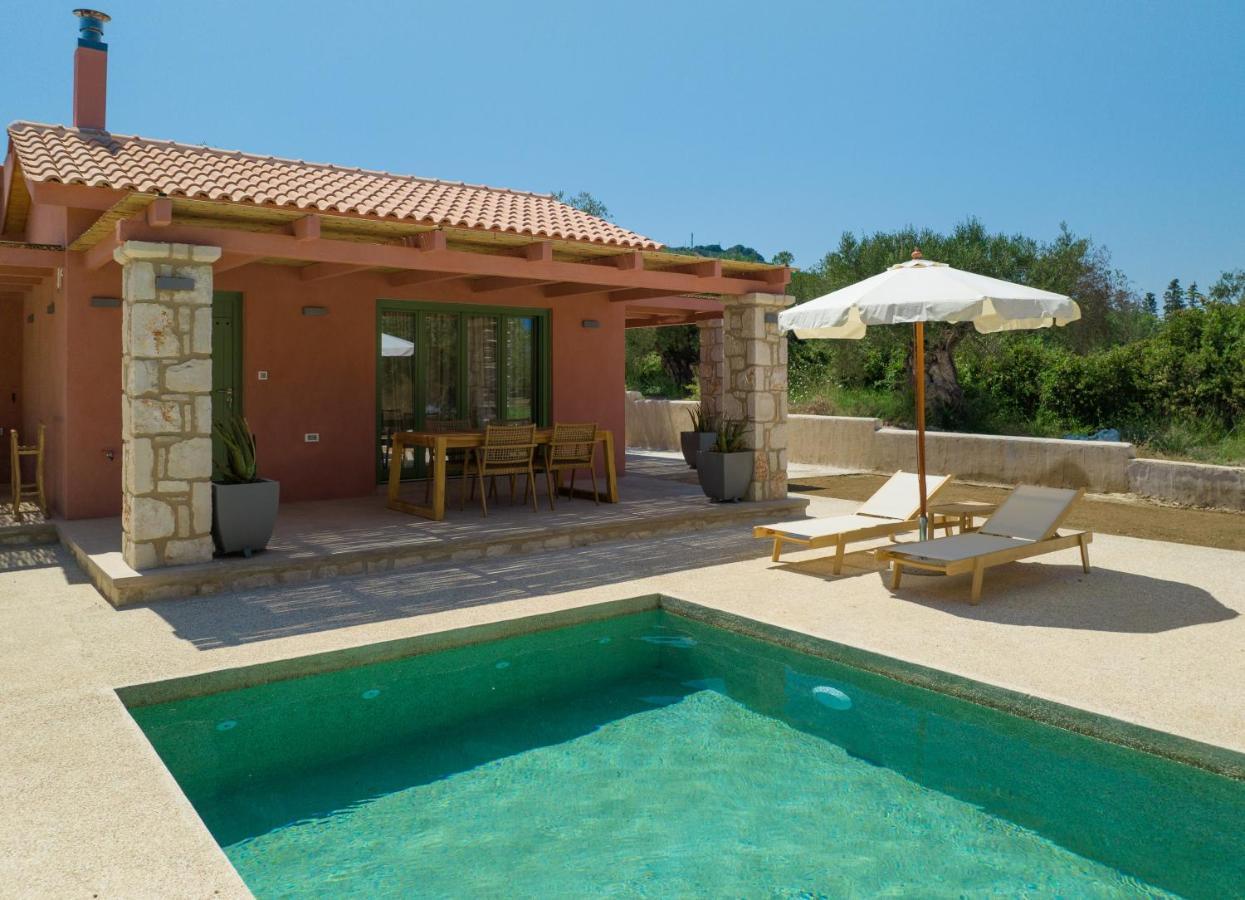 Terra Oleana Cottages Vasilikí エクステリア 写真