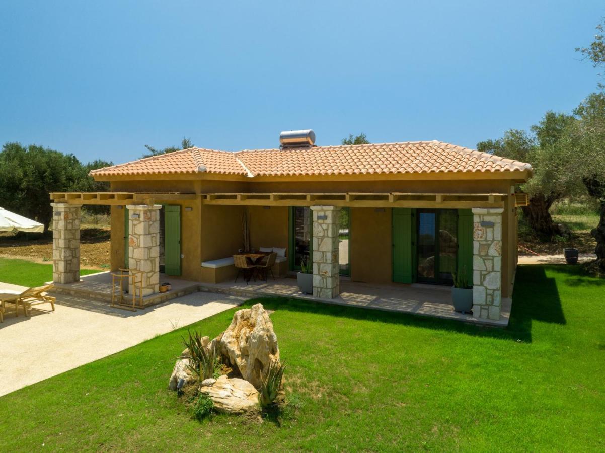 Terra Oleana Cottages Vasilikí エクステリア 写真