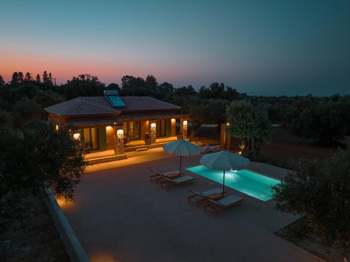 Terra Oleana Cottages Vasilikí エクステリア 写真