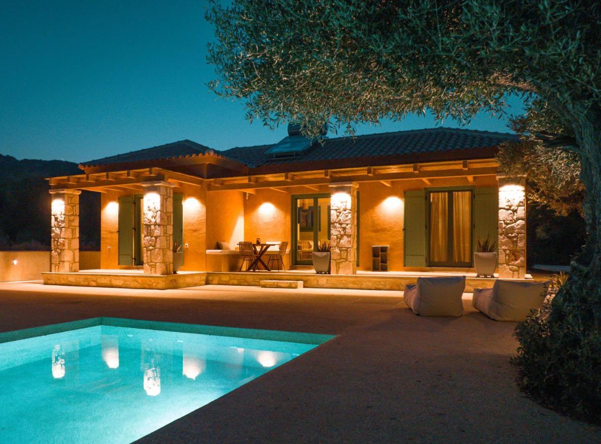 Terra Oleana Cottages Vasilikí エクステリア 写真