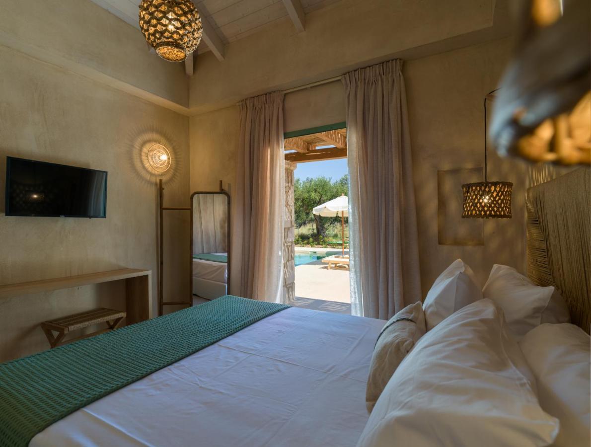 Terra Oleana Cottages Vasilikí エクステリア 写真
