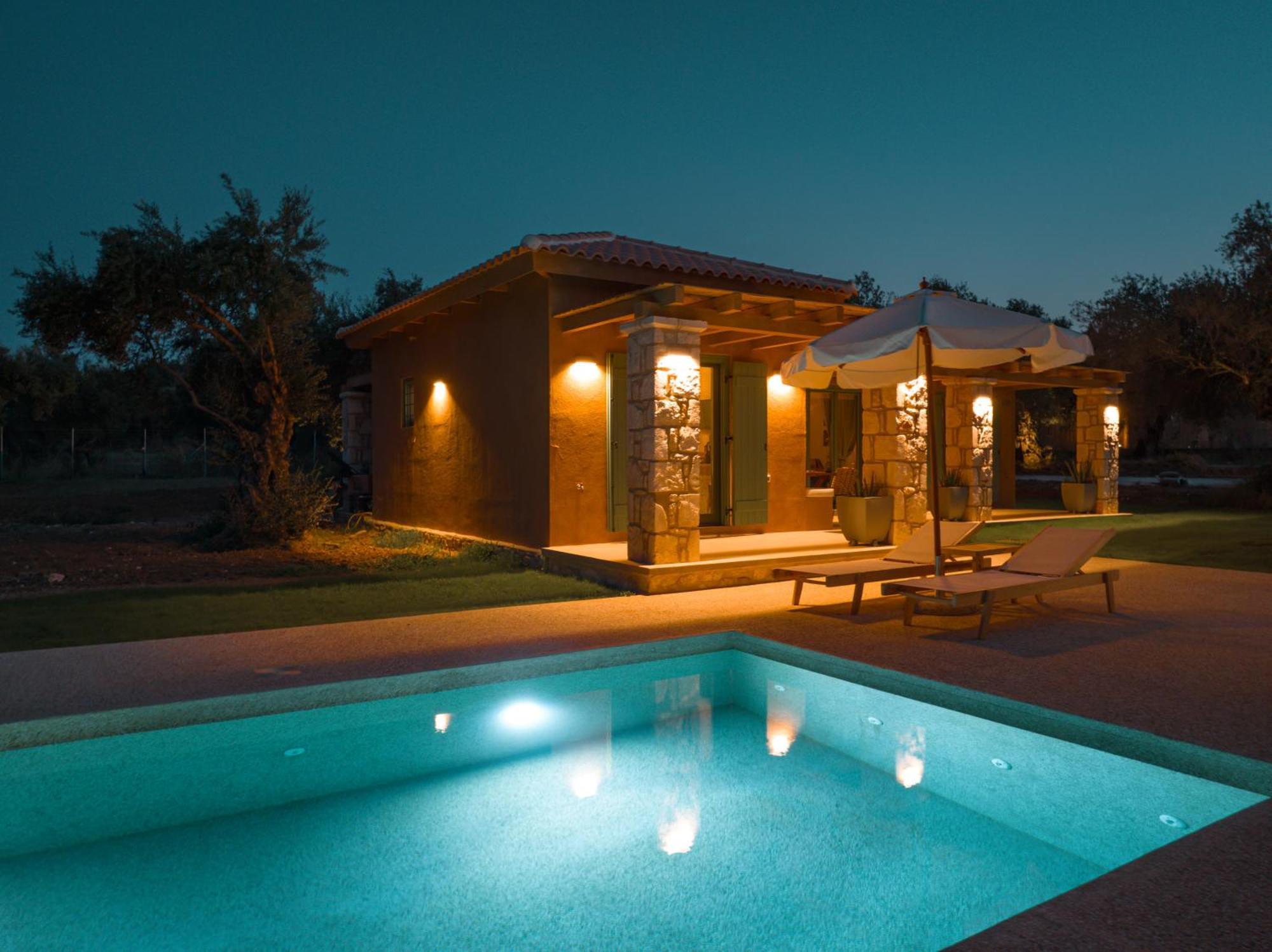 Terra Oleana Cottages Vasilikí エクステリア 写真