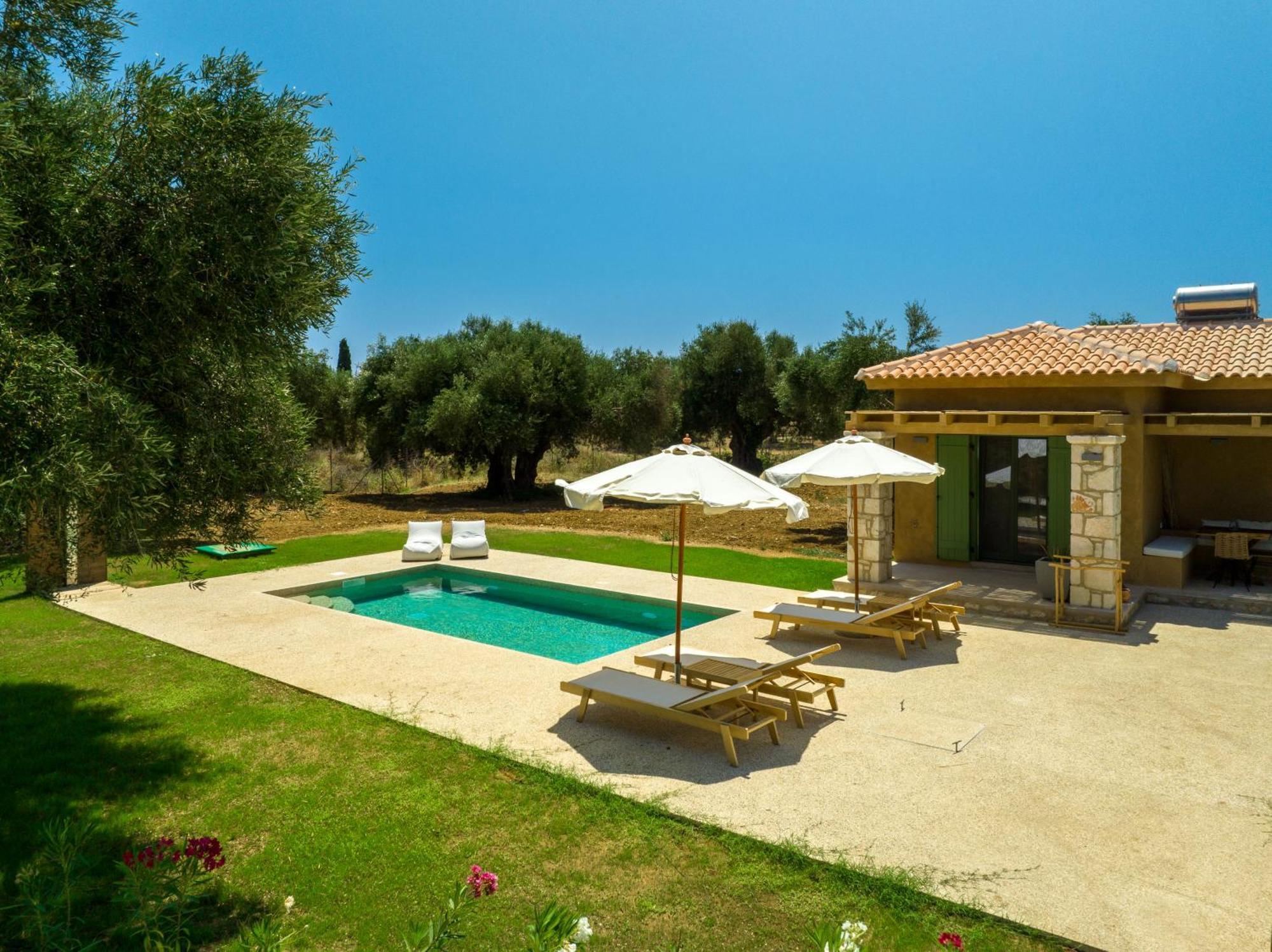 Terra Oleana Cottages Vasilikí エクステリア 写真